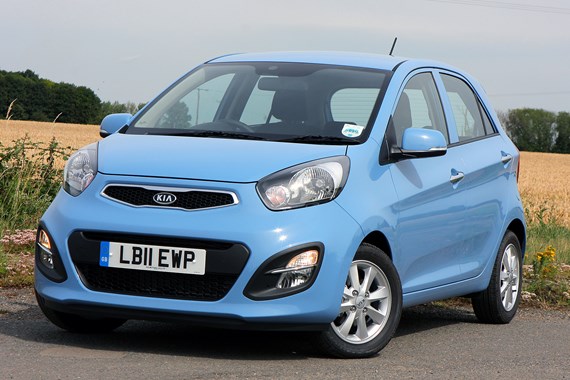 Kia Picanto Hatchback 1.0 VR7 5d specs & dimensions | Parkers