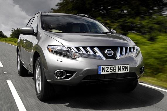 Nissan Murano 4x4 2.5 dCi 5d Auto specs &amp; dimensions Parkers