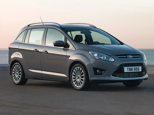 ford grand c max boot space