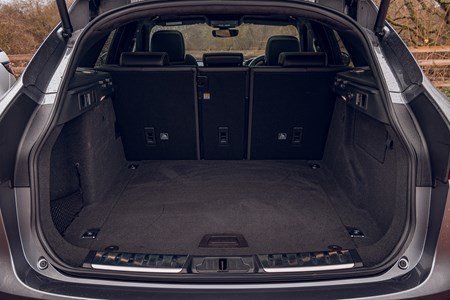 Jaguar F Pace 21 Practicality Boot Space Dimensions Parkers