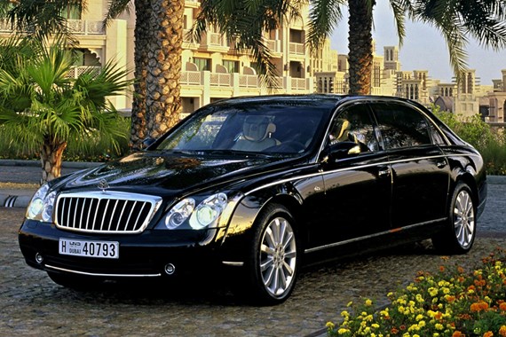 Maybach 62 Saloon 5.5 4d Auto specs & dimensions | Parkers