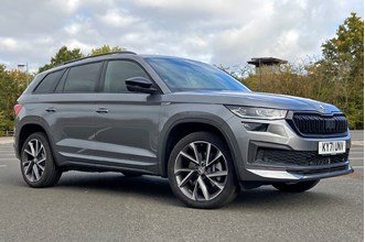 Skoda Kodiaq review (2021) front view