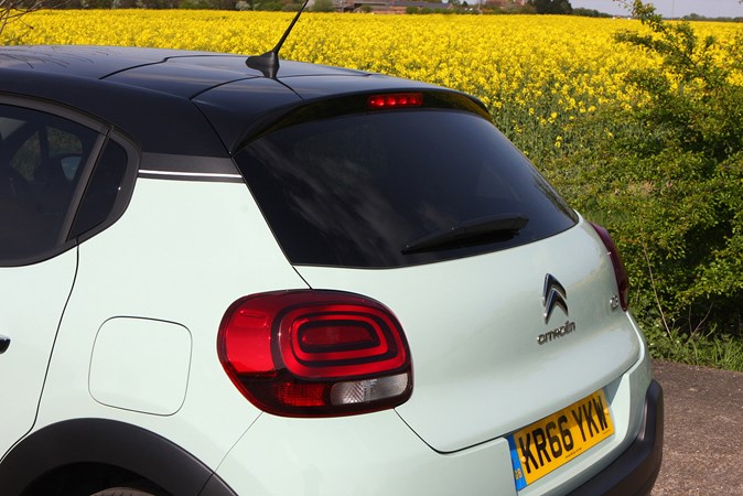 Citroen C3 Flair green