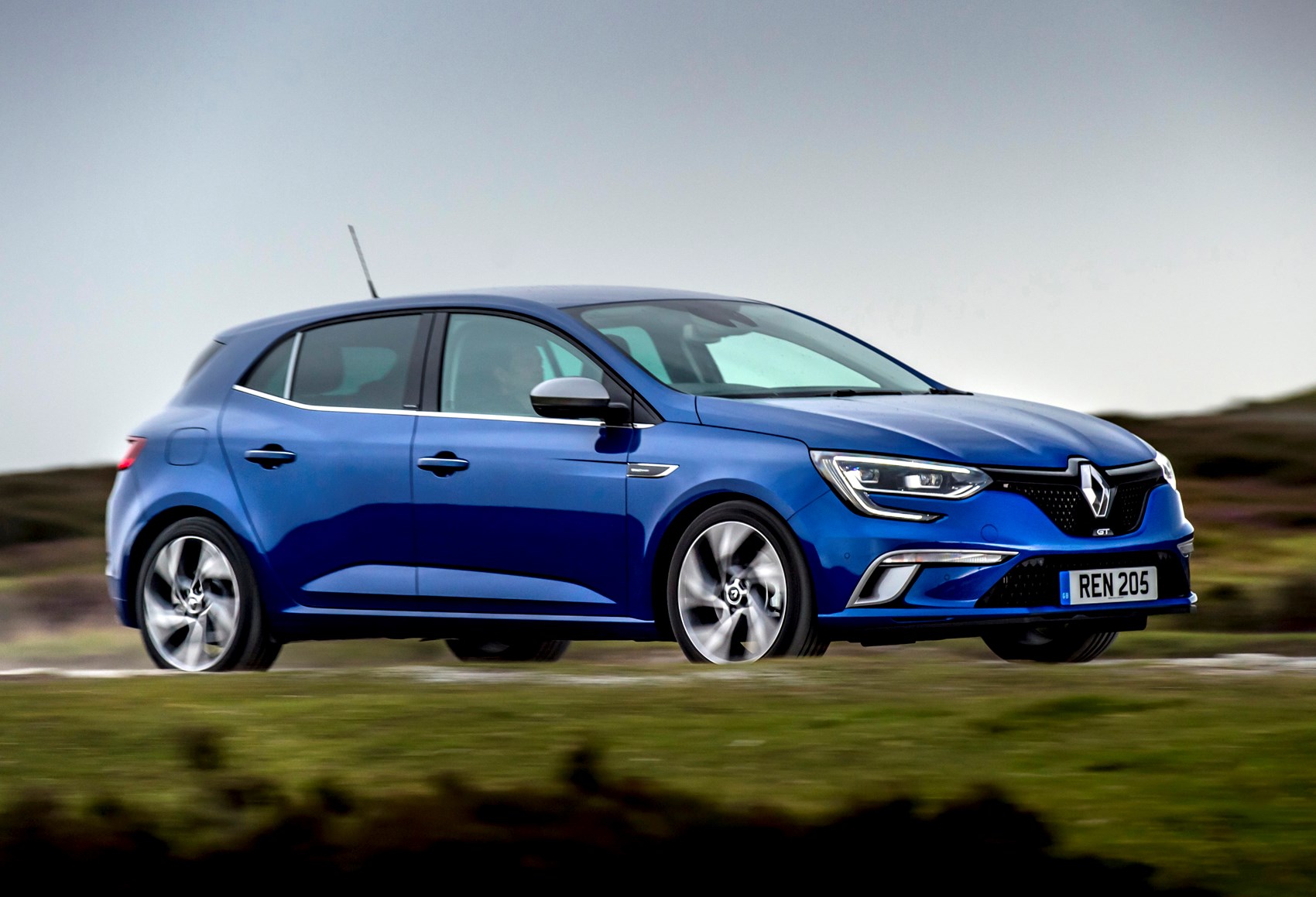 Renault megane blue