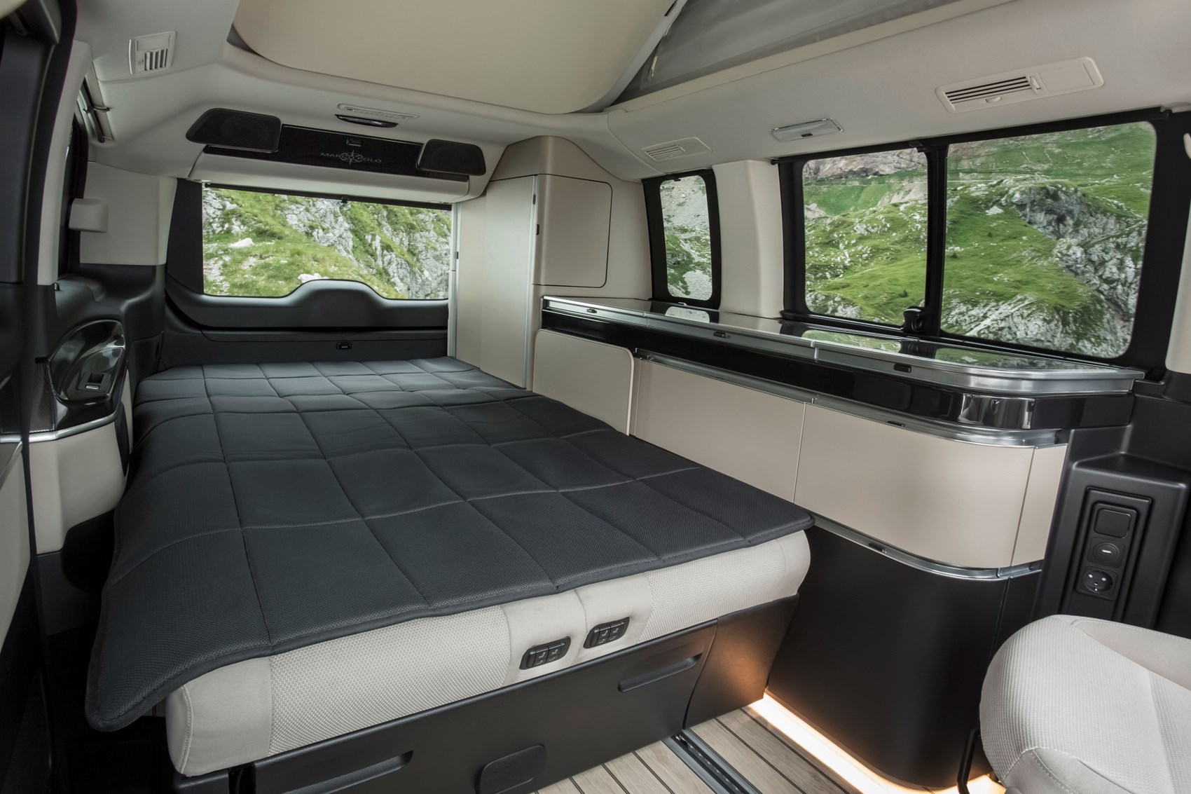Mercedes Benz V Cl Marco Polo Review Parkers Mercedes Benz 2017 V Cl Marco Polo Interior Detail