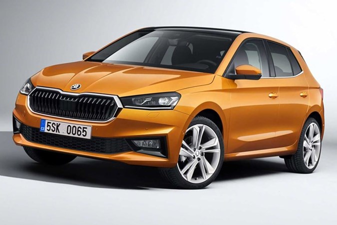 Skoda Fabia (2021) front view