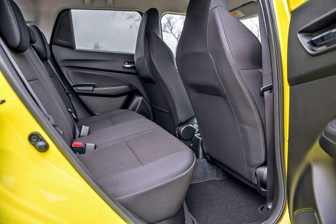 Suzuki Swift rear seats