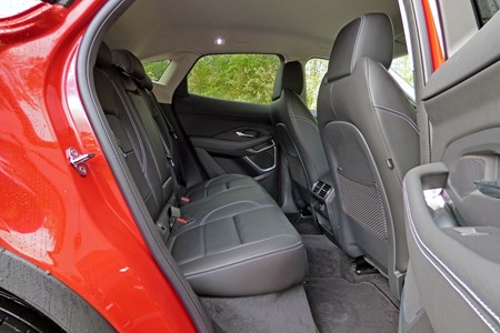 Jaguar E Pace 21 Practicality Boot Space Dimensions Parkers