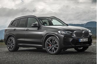 BMW X3 (2021) review front view