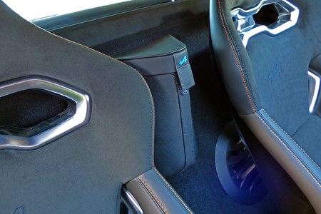 Alpine A110 2021 Practicality Boot Space Dimensions Parkers