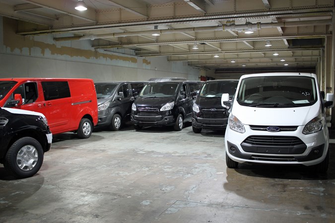 Ford MS-RT - Van-Sport factory, vans awaiting conversion