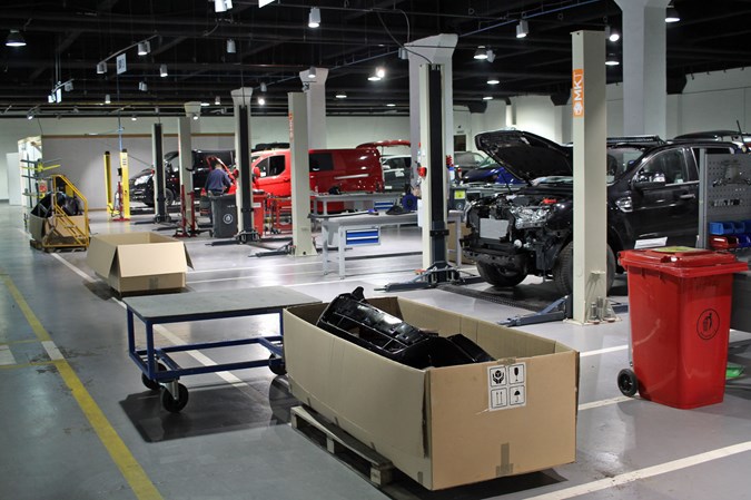 Ford MS-RT - Van-Sport factory floor