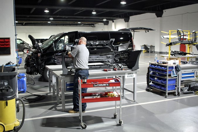 Ford MS-RT - Van-Sport factory floor