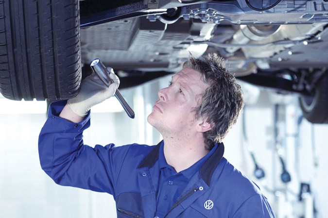 VW vans free servicing offer