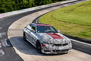 BMW 3 Series 2019 tested on the Nurburgring