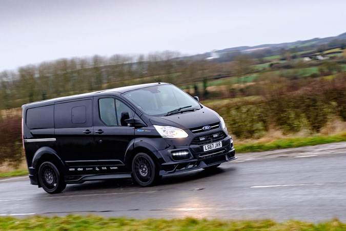 Ford Transit Custom MS-RT R-Spec auto review on Parkers Vans