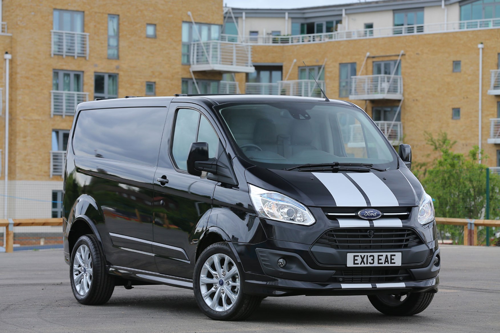 black ford van for sale