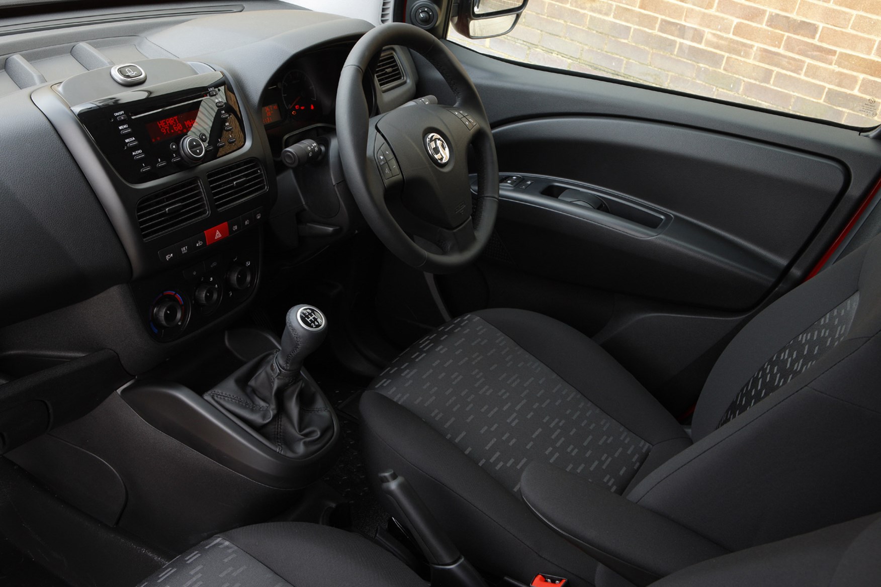 Vauxhall Combo full review on Parkers Vans - cabin interior