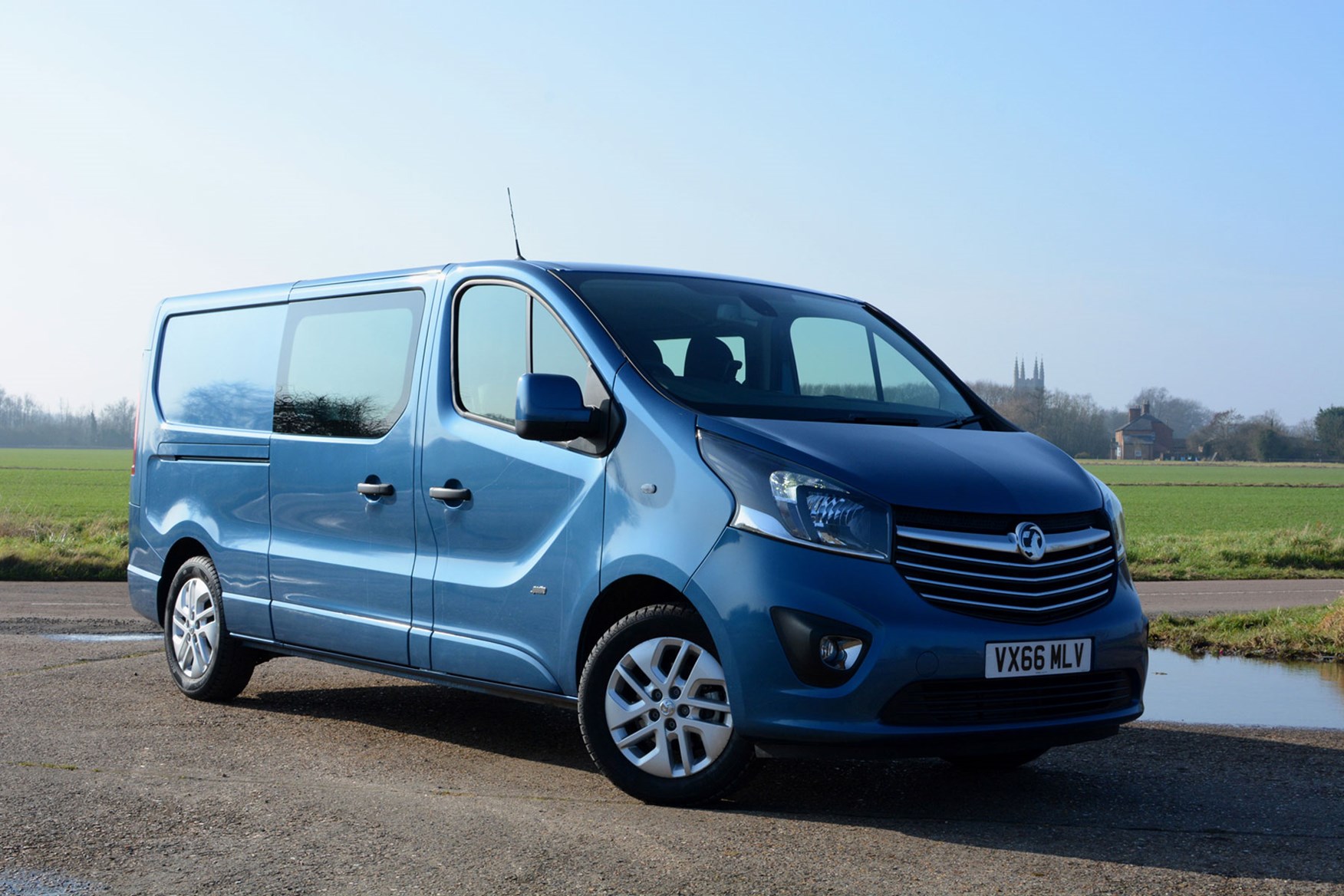 new vauxhall vivaro sportive crew cab