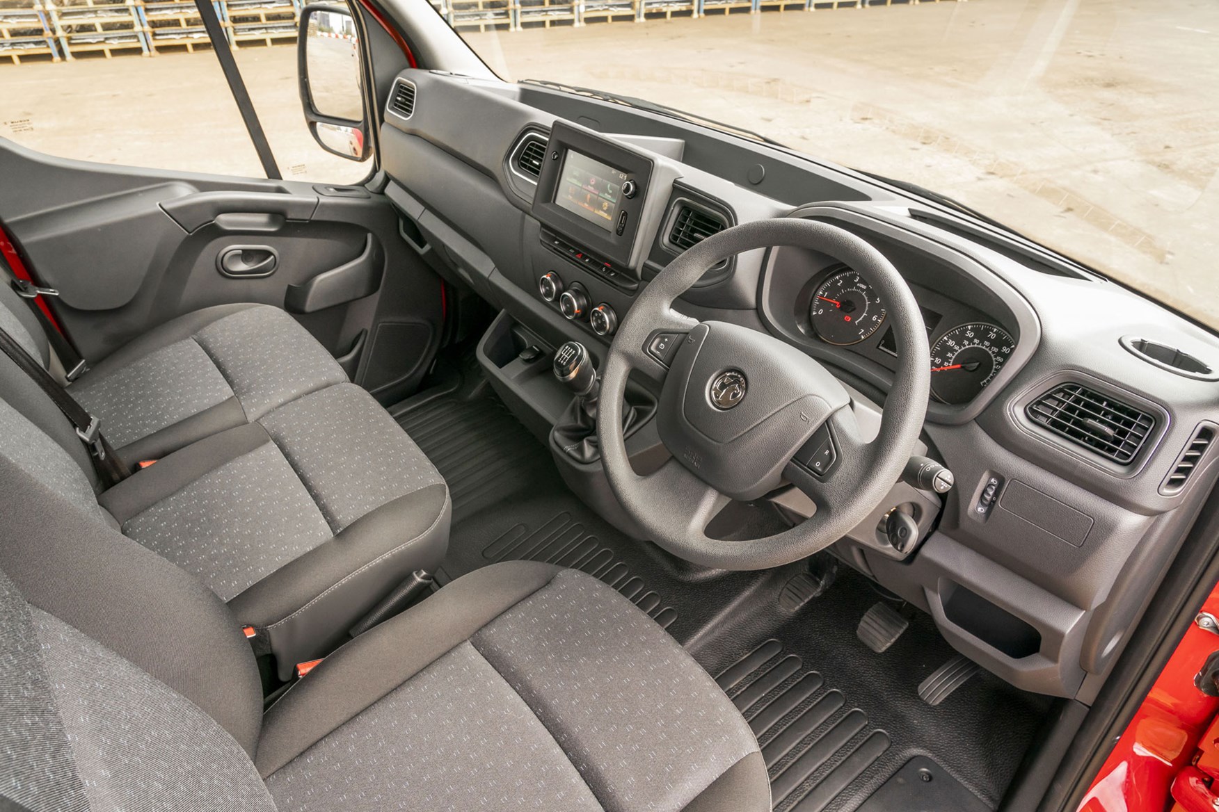 Vauxhall Movano review - 2020 model year, cab interior, 2019