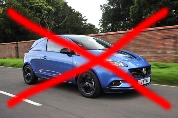 Vauxhall Corsavan discontinued: order 