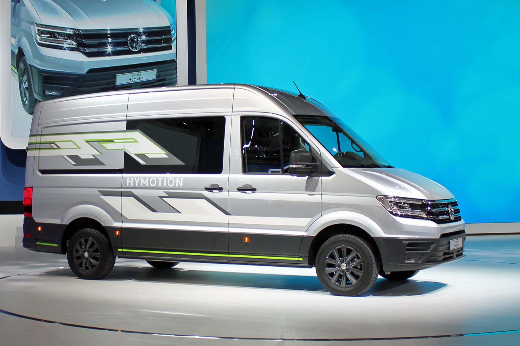VW Crafter HyMotion concept previews future hydrogen fuel