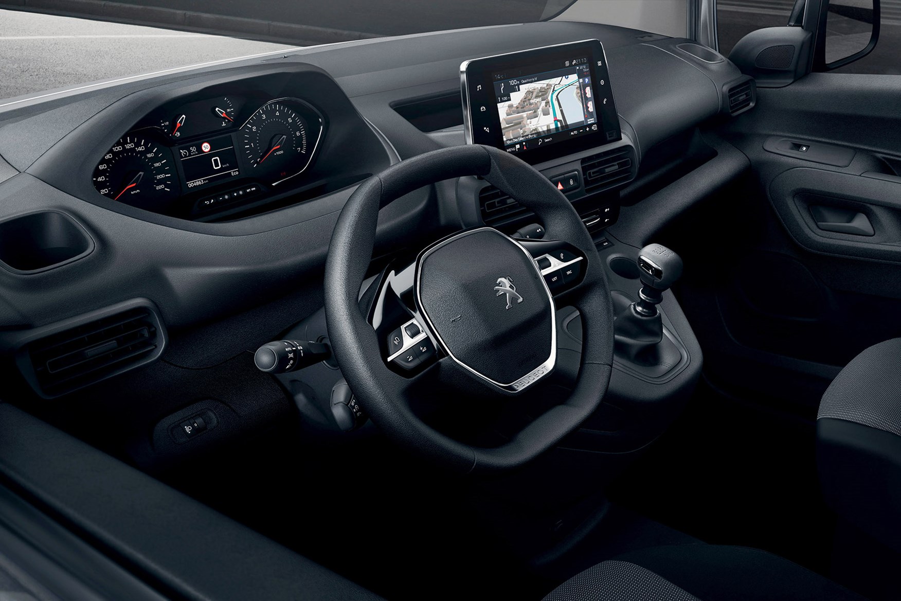 peugeot partner van 2019 interior