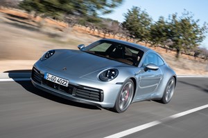 2019 Porsche 911 rear three quarter