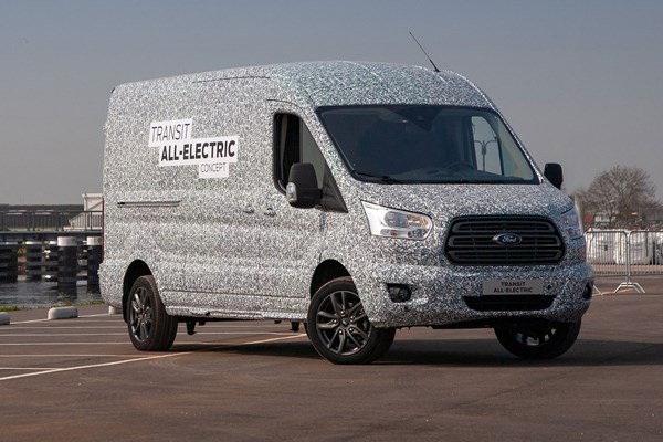 Electric RV -  Electric Ford Transit van