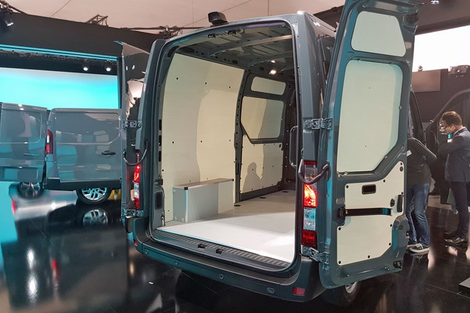 2019 Renault Master - at launch event in France, load area, rear doors