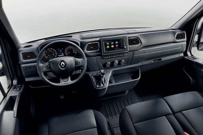 2019 Renault Master facelift - cab interior, automatic gearbox