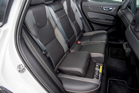 volvo built in booster seat