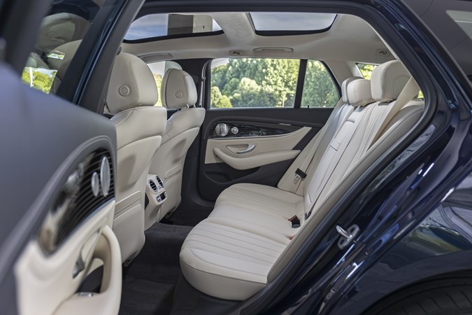 2020 Mercedes-Benz E-Class rear seats