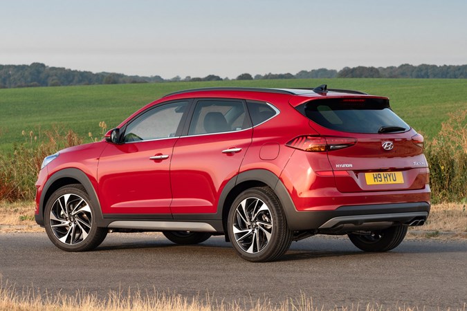 2019 Hyundai Tucson Premium SE rear static