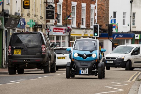 Renault Twizy 21 Practicality Boot Space Dimensions Parkers