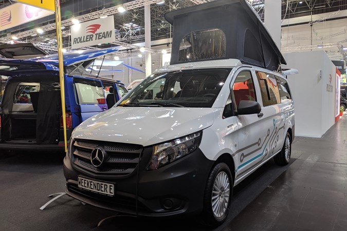 2019 Caravan Salon Dusseldorf - Reimo weekender, Mercedes e-Vito