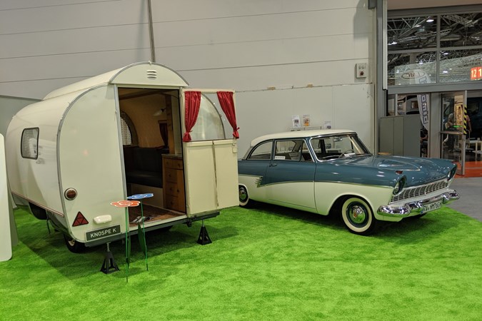 2019 Caravan Salon Dusseldorf - vintage Hymer caravan