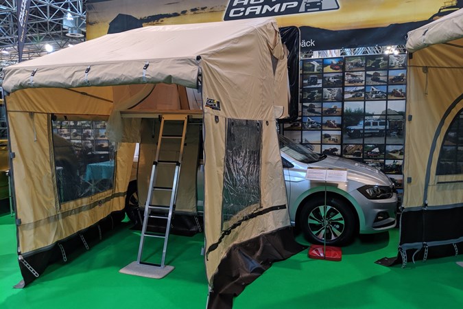 2019 Caravan Salon Dusseldorf - Autocamp roof tent, VW Polo