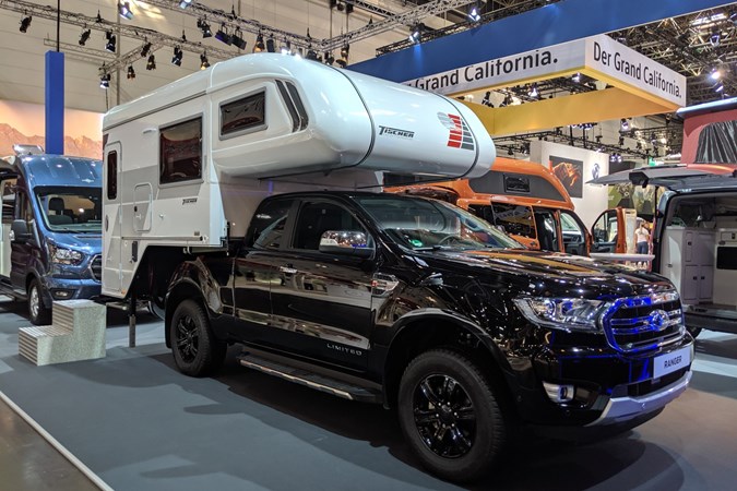 2019 Caravan Salon Dusseldorf - Ford Ranger with Tischer Demountable