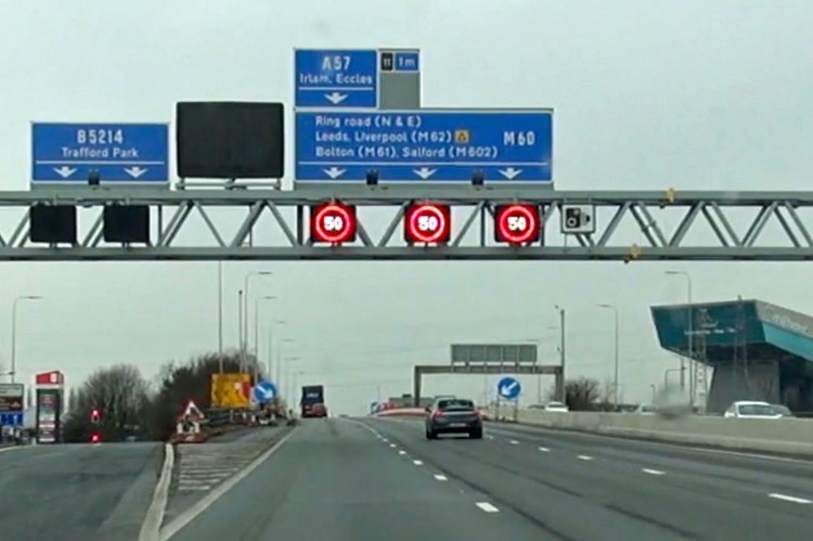 Motorway - and the speed limits for vans