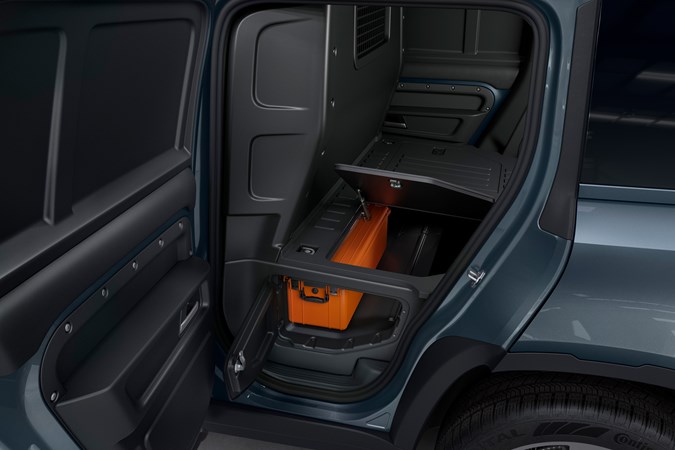 Land Rover Defender Hard Top commercial 4x4 - under-floor storage, 2020