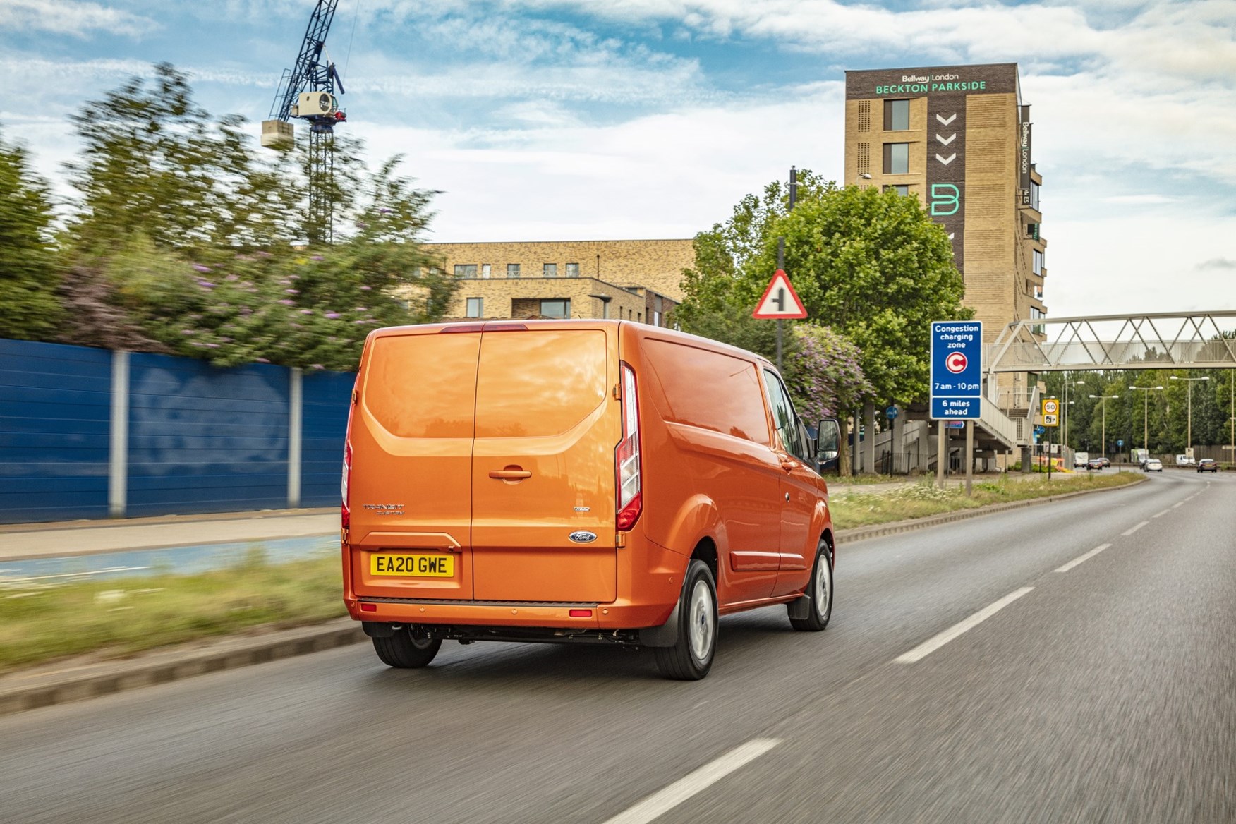 2020 Ford Transit Custom Plug-In Hybrid - congestion zone