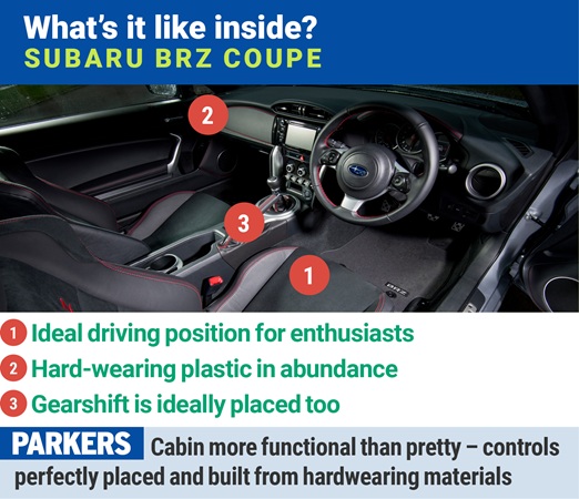 Subaru BRZ: what's it like inside?