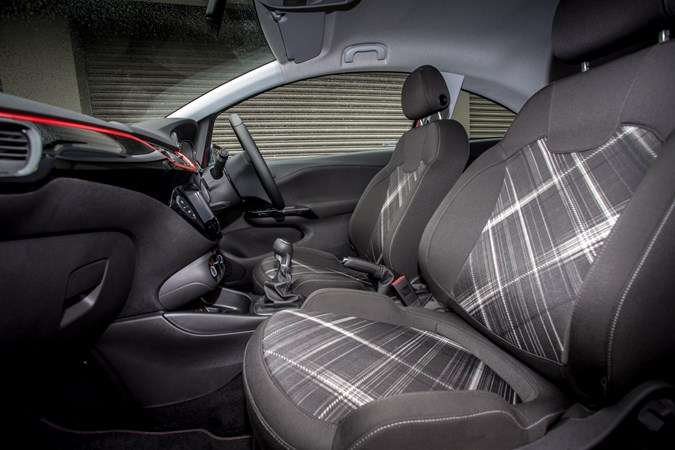 Vauxhall Corsa front cabin