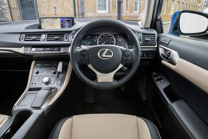 2019 Lexus CT interior