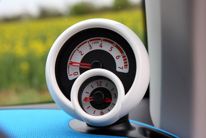 Smart Fortwo 2015 dials