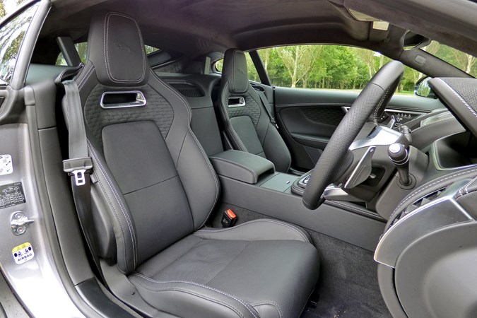 Jaguar F-Type Coupe 2020 front seats