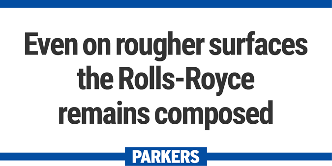 Rolls-Royce Ghost Saloon - comfort quote