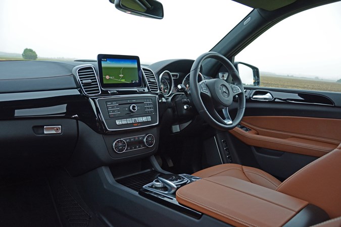 Mercedes-Benz GLS SUV dashboard