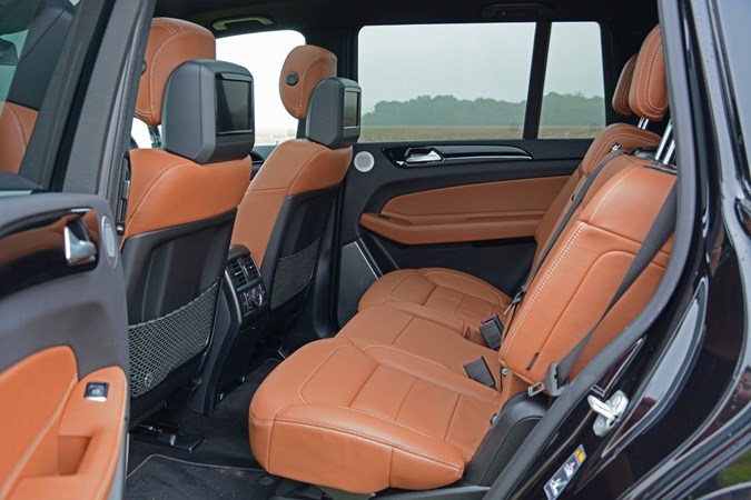 Mercedes-Benz GLS SUV middle-row seats